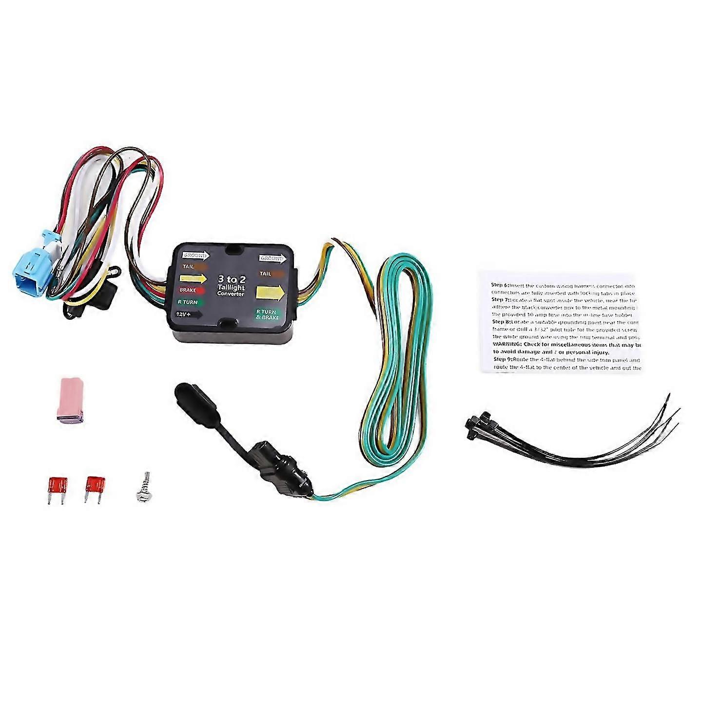 For 4pin Trailer Wiring Harness For 20182024
