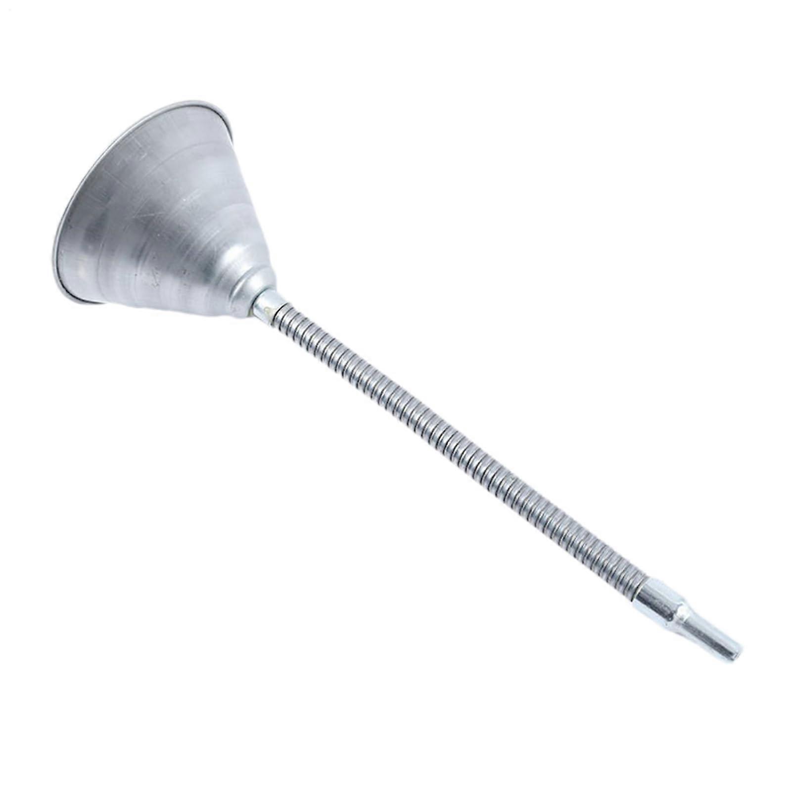 Motor Filling Funnel - Durable Mechanic Adapter with Flexible Tip for Long Neck Tank Lines - Compatible with Motorcycle, Boat, and Car Service