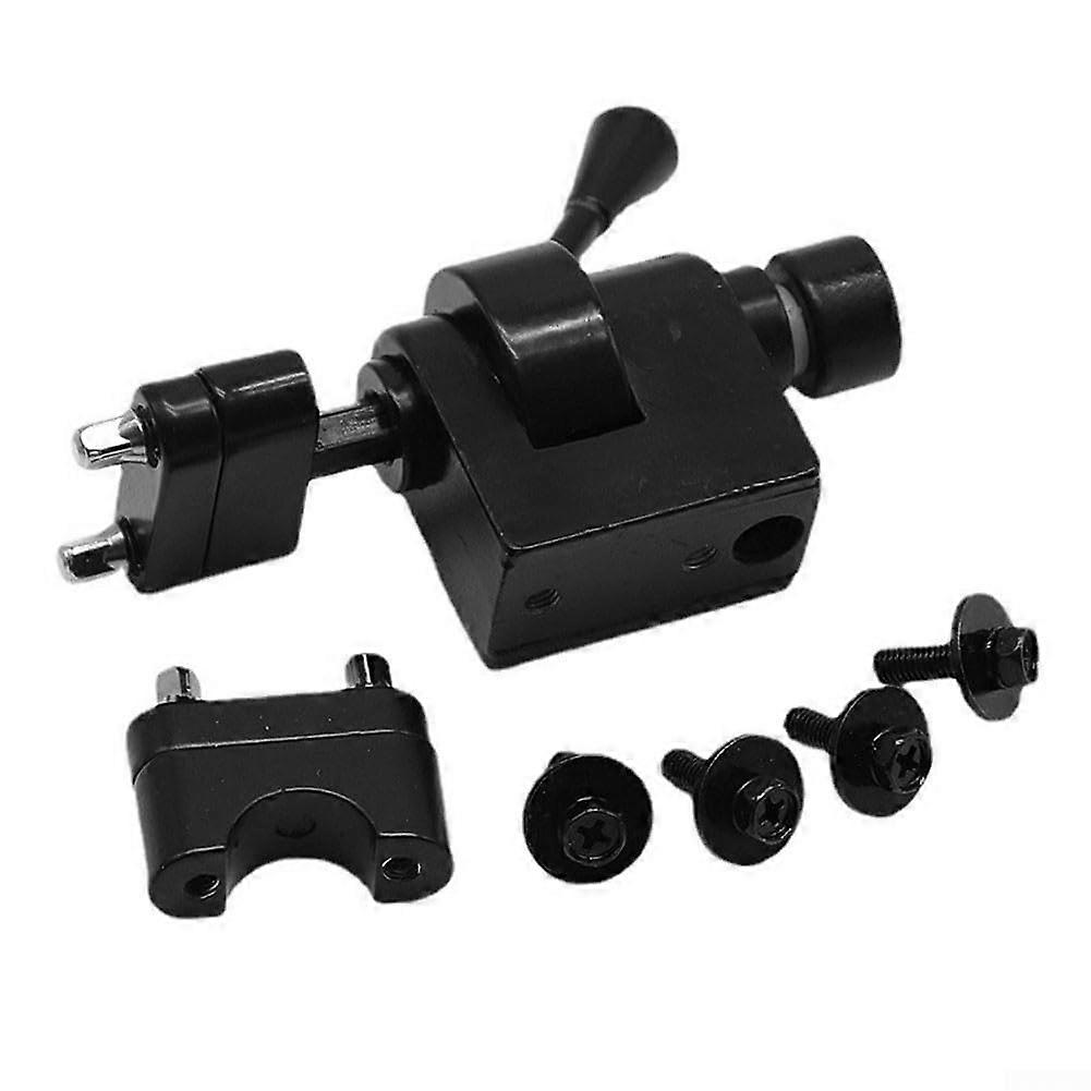 Adjustable snare for drum regulator made of zinc alloy for professional sound control (black)