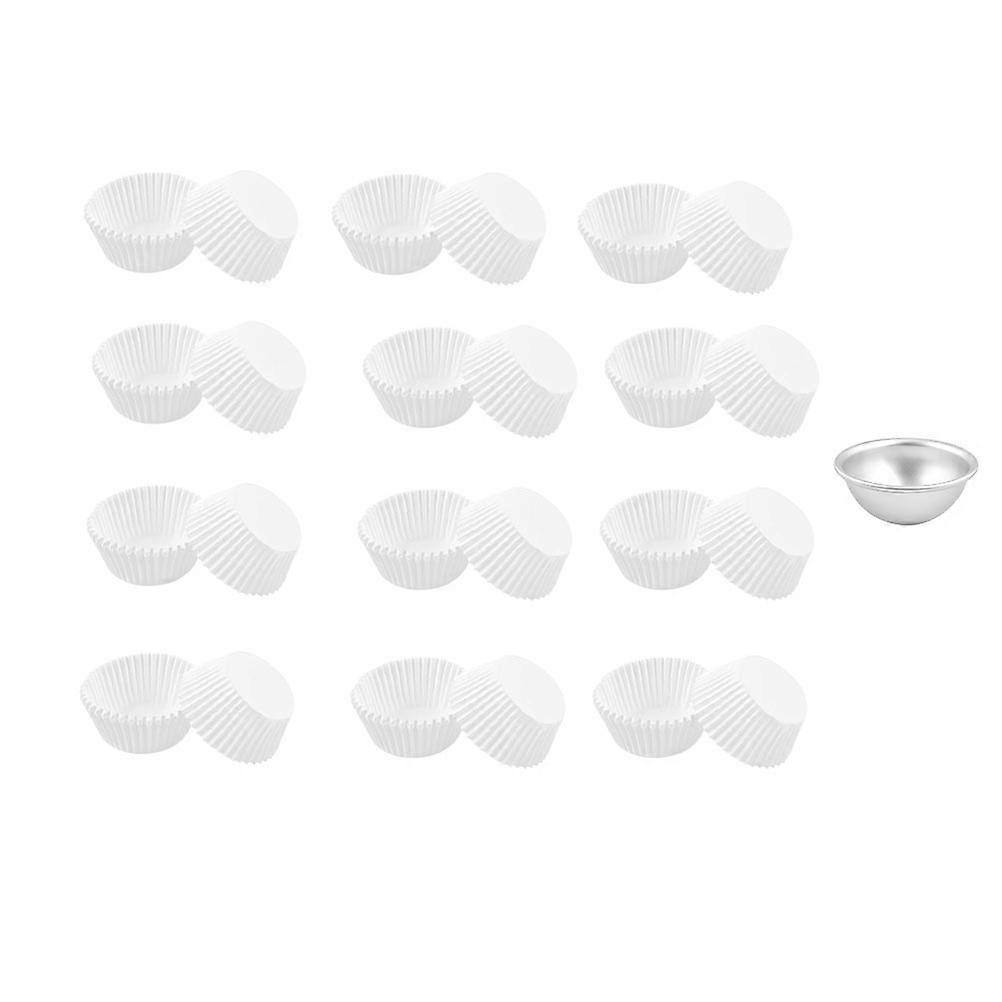 Baking Mold With Paper Trays Suitable For Home Baking Non-Stick Design 1 Set