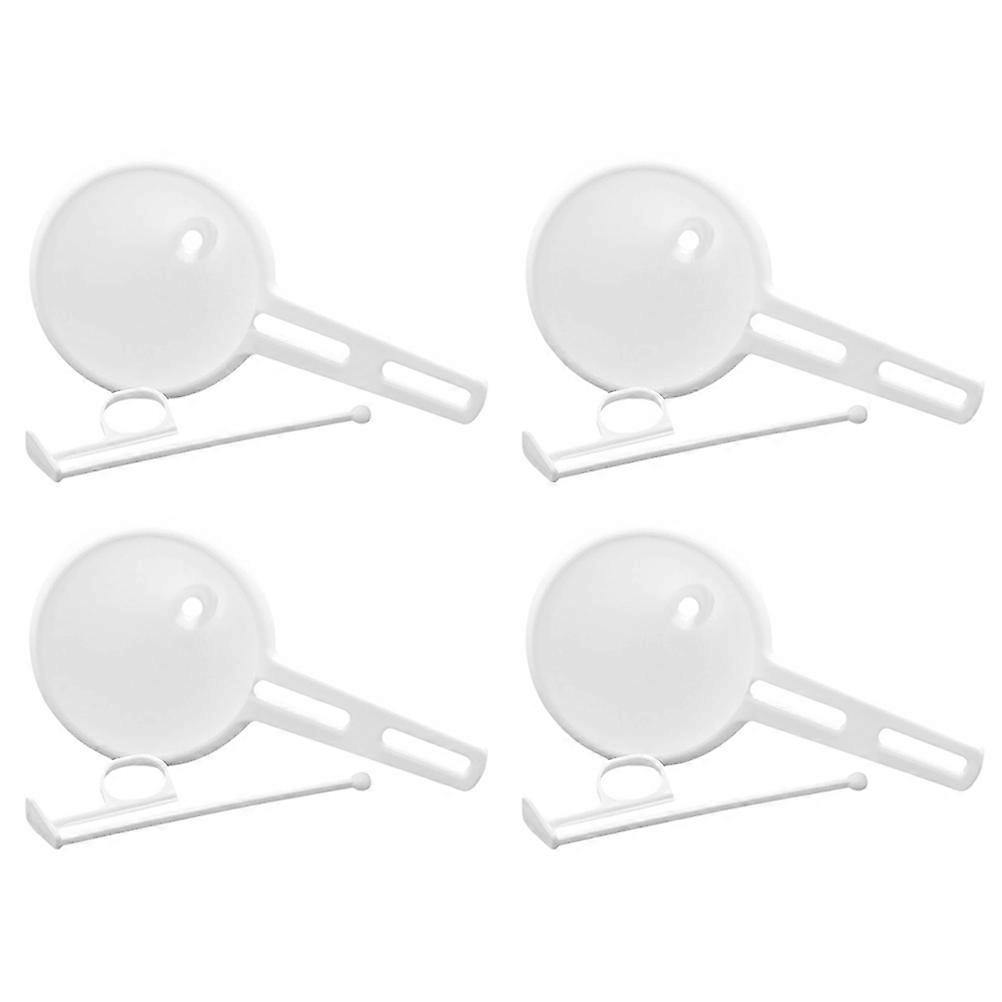 4 Sets Chocolate Funnel Cup Handheld Cream Dispenser Icing Pouring Tools for Baking Cake Decorating Accessories