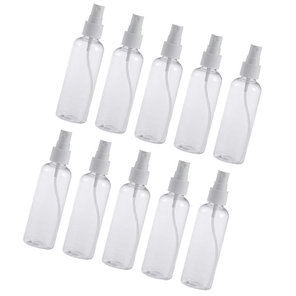 10pcs Refillable Spray Bottles, Empty Plastic Containers for Travel, Hair Spray, Perfume & Moisturizing Water – Durable & Lightweight Design for