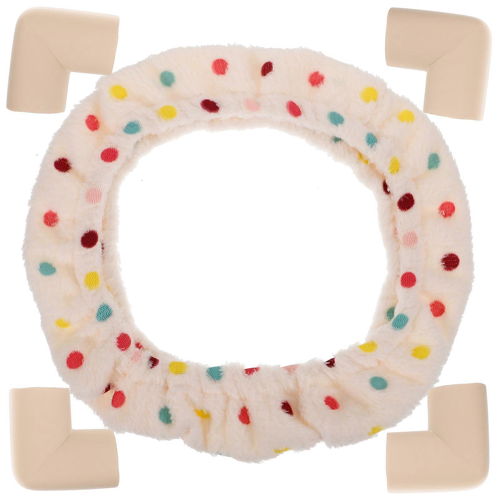 Reusable Embroidery Hoop Cover Set – Durable Stitching Protector for Cross Stitch & Sewing, Neutral Color for Craft Enthusiasts