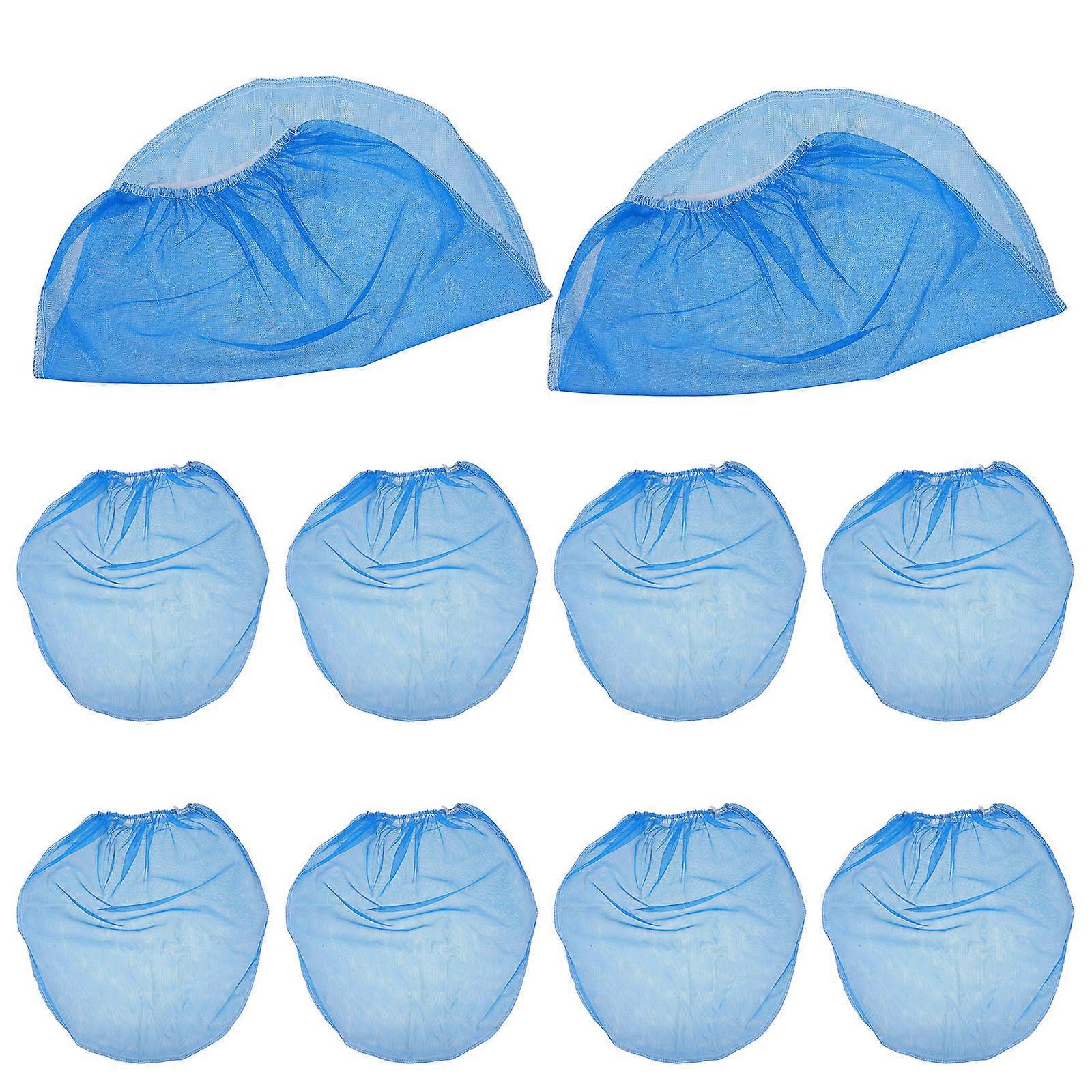 Blue Paint Filter Strainer Bags for Home Use Made of Durable Polyester 12 Pieces