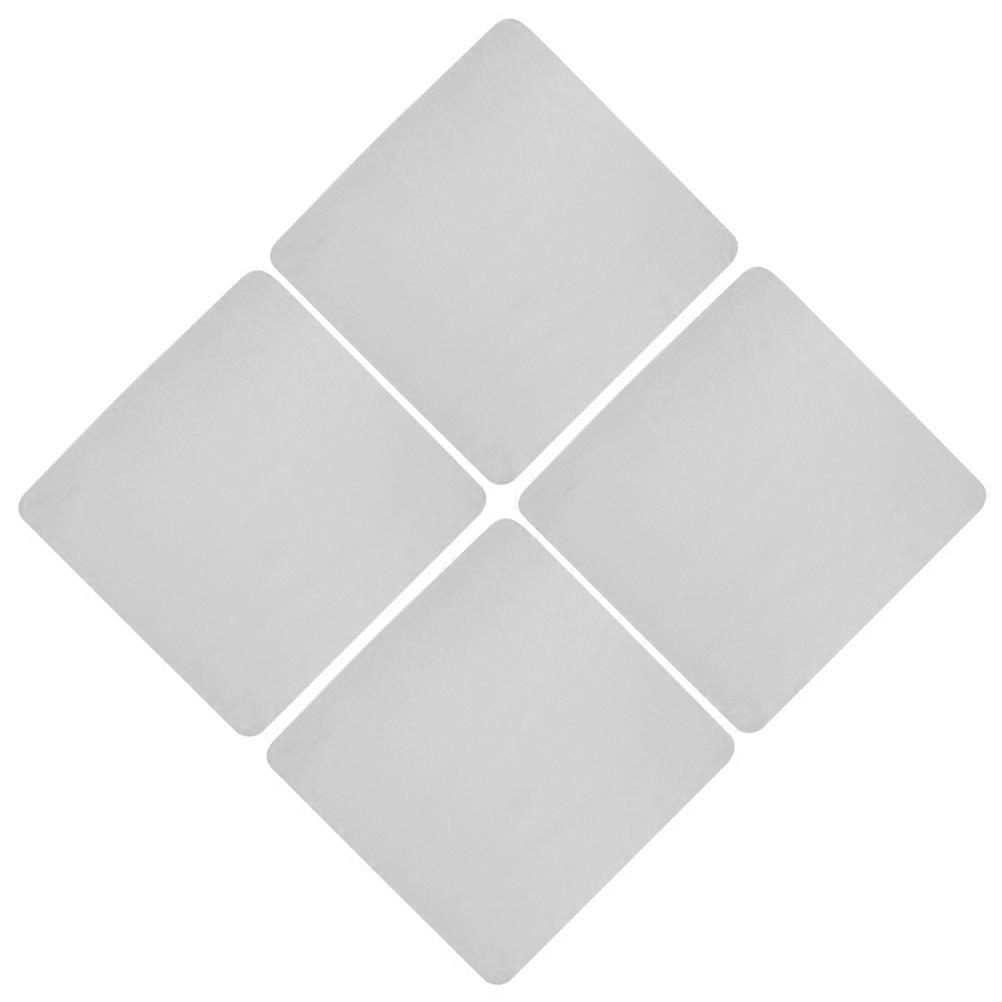 4Pcs Microfiber Lens Cleaning Cloth For Daily Use Grey Color Cleaning Cloths Suitable For Glasses Camera Lens Instruments