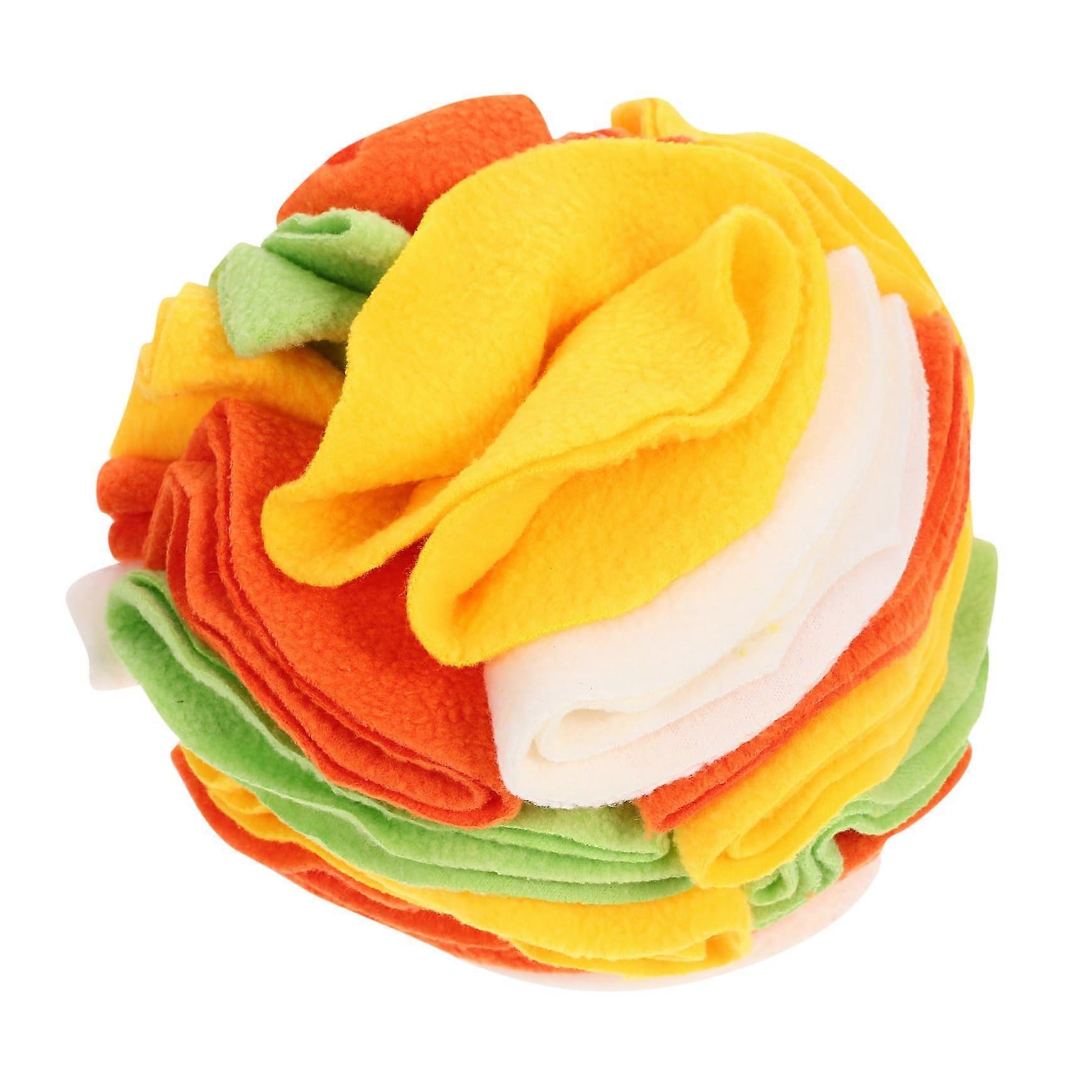 Hund Schnffelball Dog Toy Interactive Food Puzzle Slow Feeder Ball for Puppies Made of FoodGrade Material for Hiding and Training