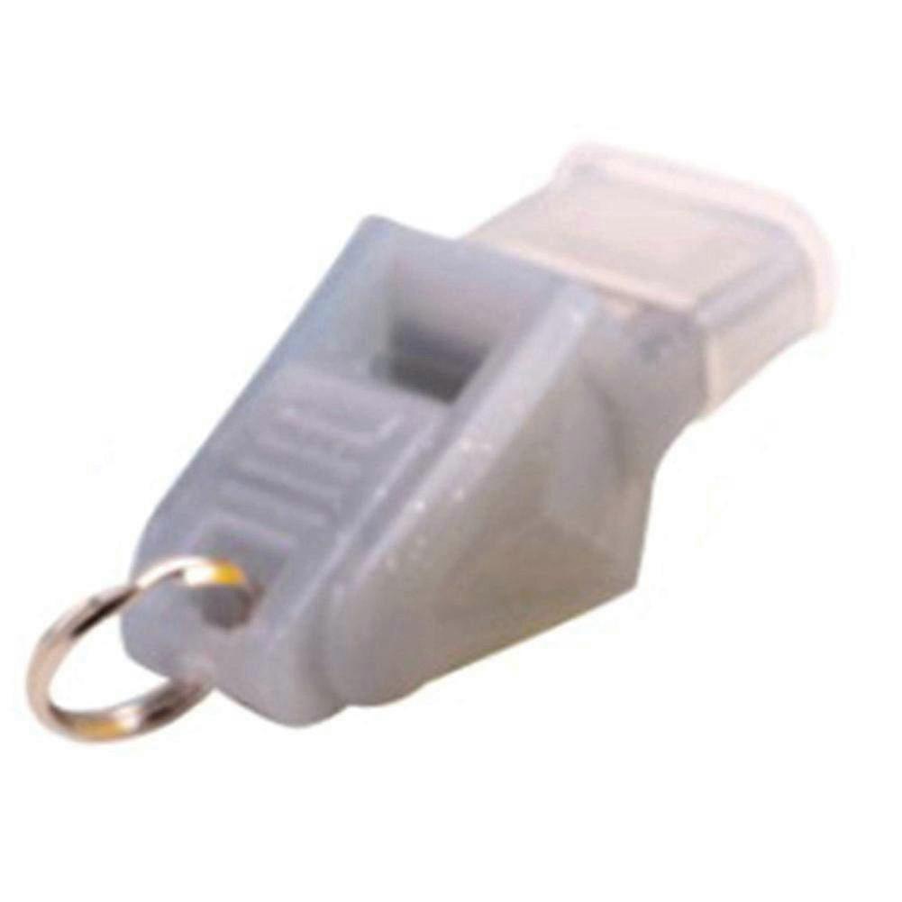 High Quality Seedless Plastic Whistle - Loud Sound Sports Whistle for Outdoor Activities & Events (White)