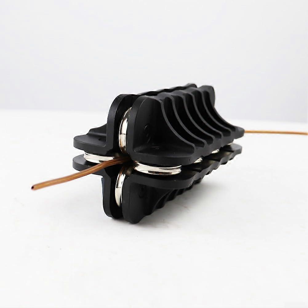 A complete set of cutting and straightening tools, specifically designed for efficient repairs of metal pipes.