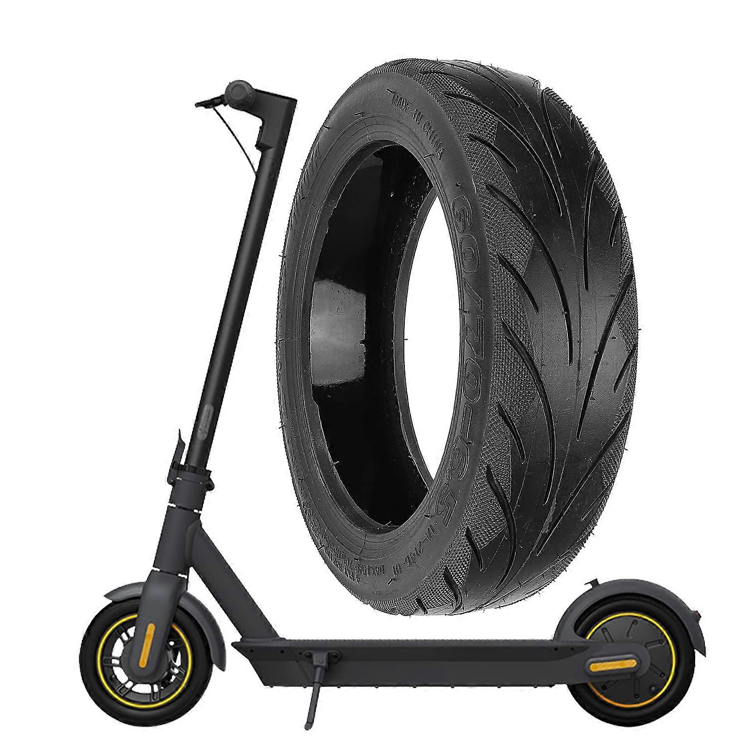 Fututech 60/706.5 Vacuum Tire with Valve for Segway Ninebot Max G30/G30D