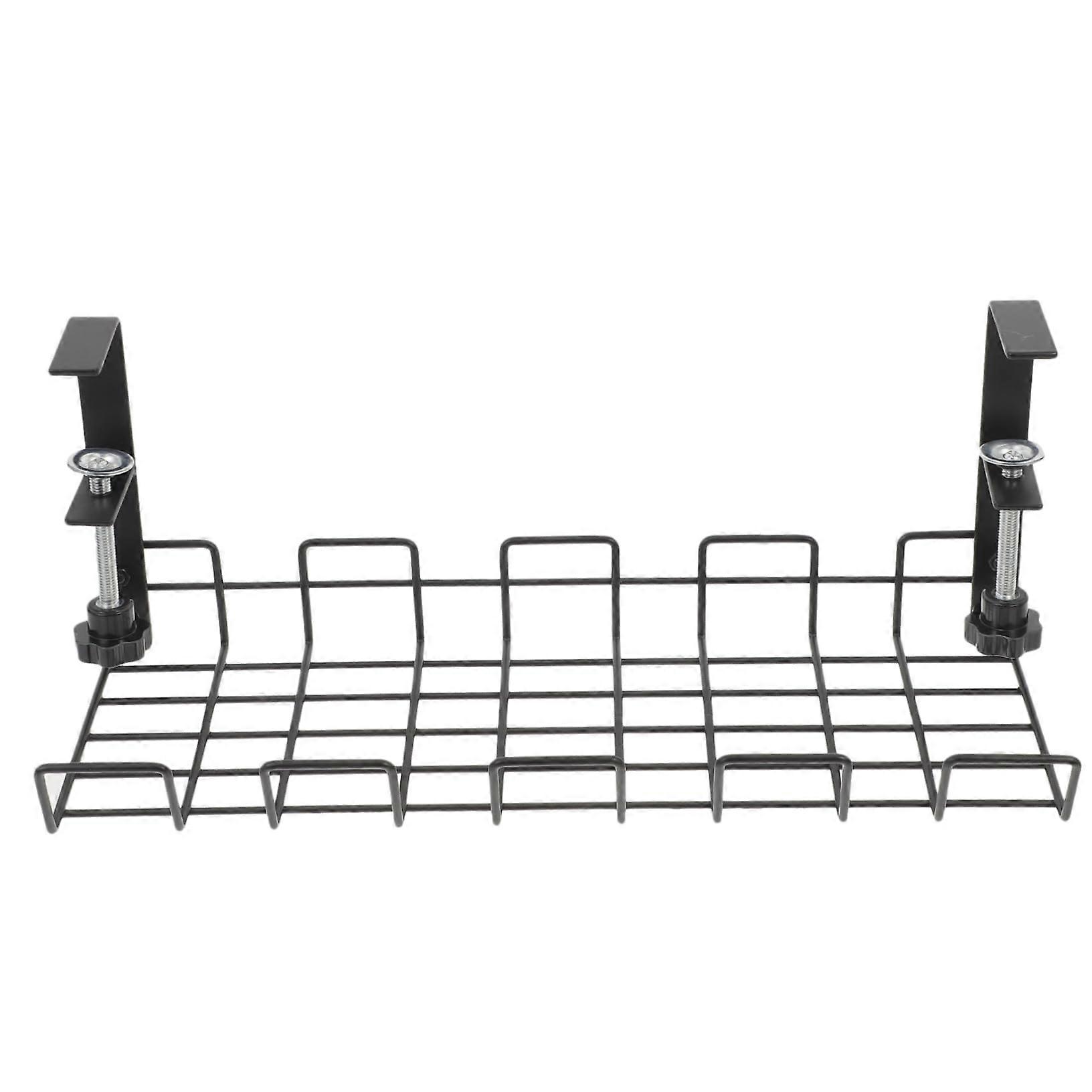 Cable Management Under the Desk Cable Holder and Organizer for Tidy Cable Tray Ideal for Home Office and Workplace Per Box