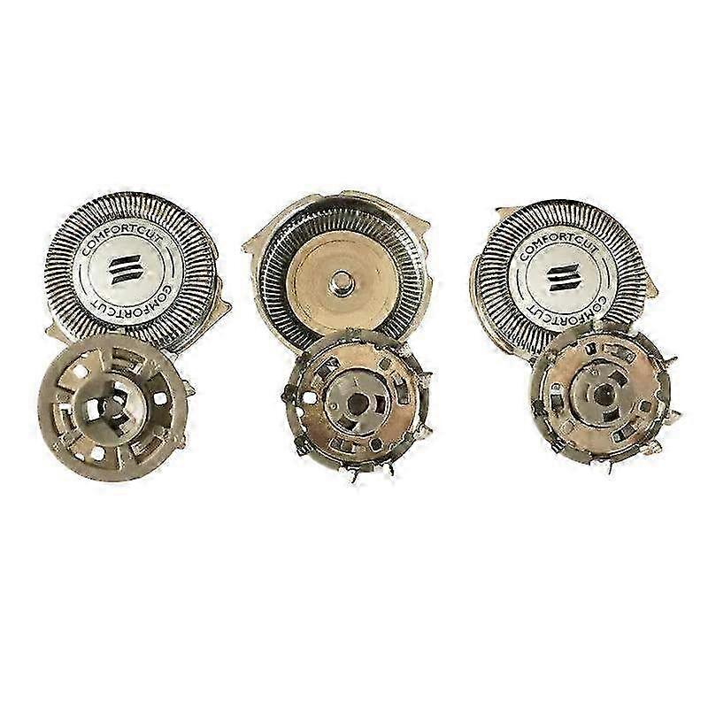 3pcs Replacement Shaver Heads for Philips S5050 S5070 S5075 S5077 S5078 Models - Compatible with SH30/50 Series Shavers