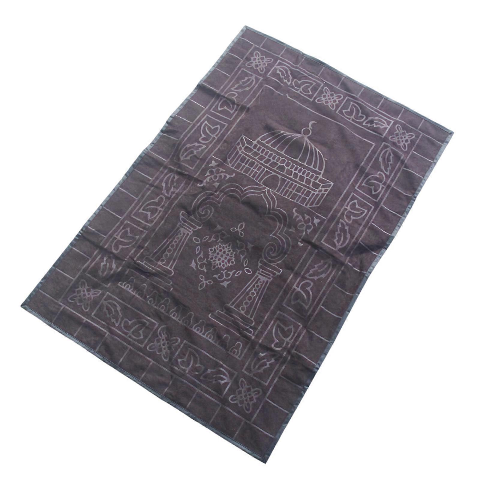 Sustainable Contemporary Carpet Architectural Pattern Designs Slip Proof Bottom Indoor Floor Covering Deep Coffee