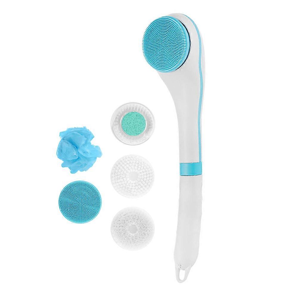 Electric Body Bath Brush Rechargeable Scrubber Shower with Long