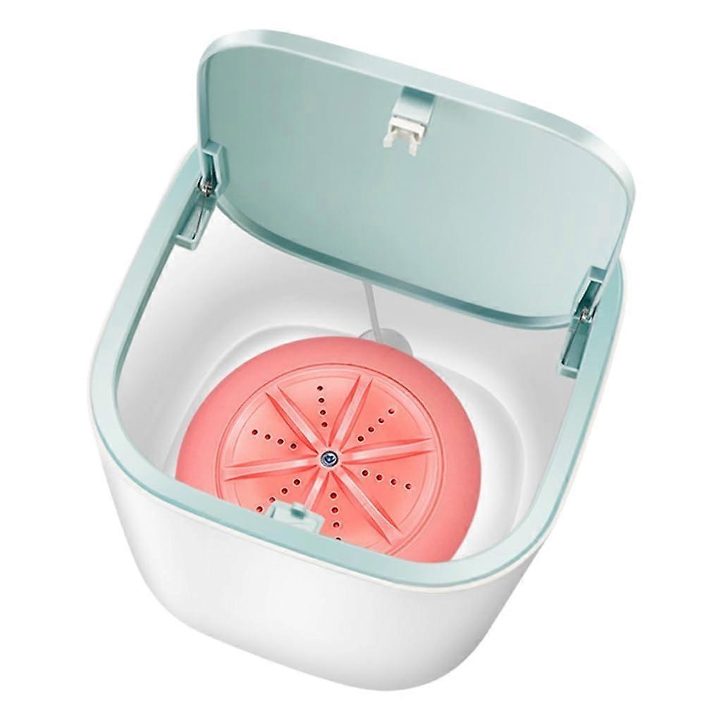 Compact Mini Baby Clothing Washing Machine, 3.8L Capacity, Space-Saving Travel Laundry Device for Infants
