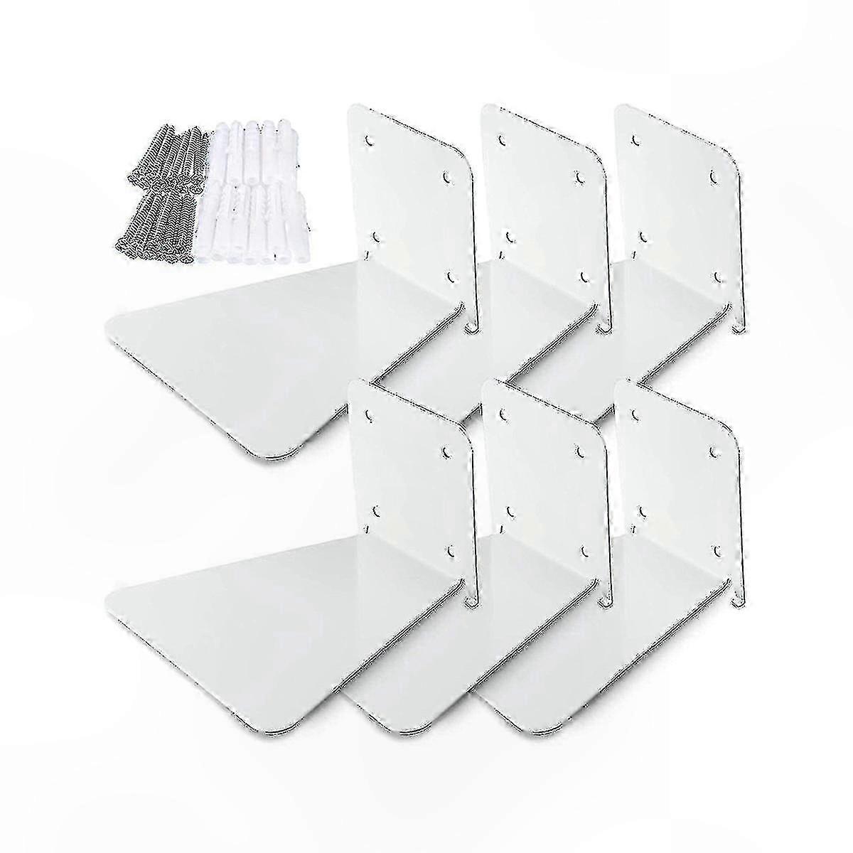 Wall-Mounted Book Organizer with Invisible Floating Design for Home and Office Use