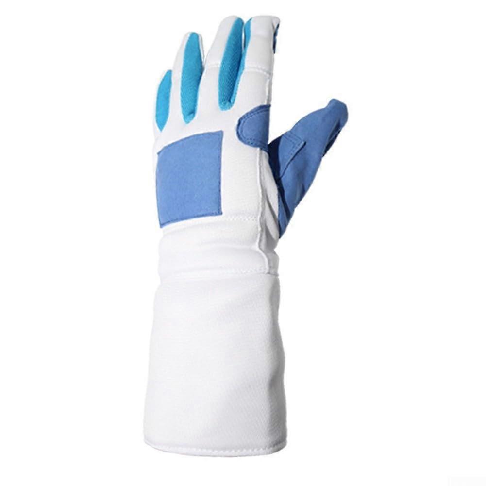 Professional Fencing Gloves Polyester Size Left L Non-Slip Design for Training and Competition Use