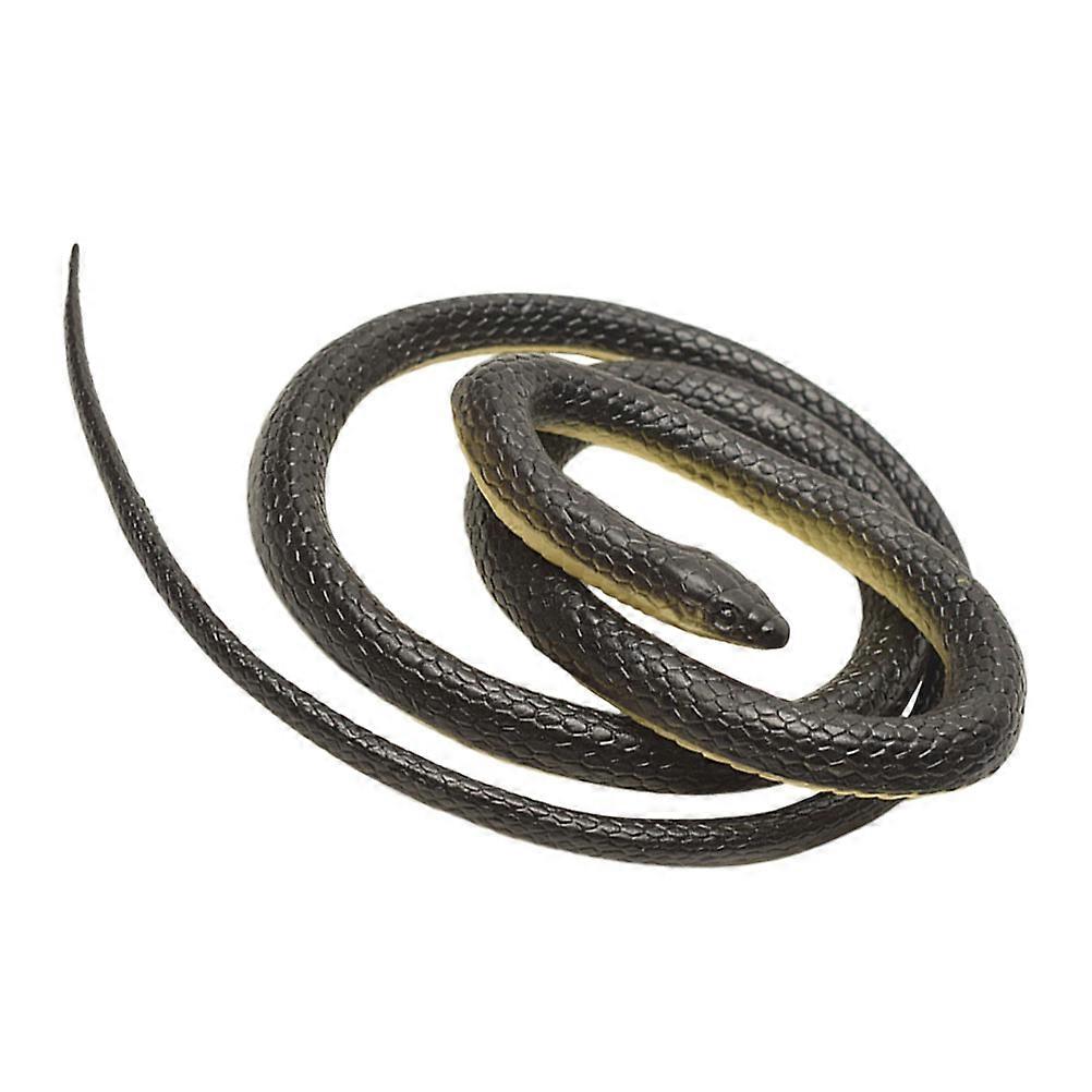 Lifelike Plastic Snake Model for Halloween Pranks, Stage Props & Scary Performances – Realistic Design for Frightening Effects and Entertainment