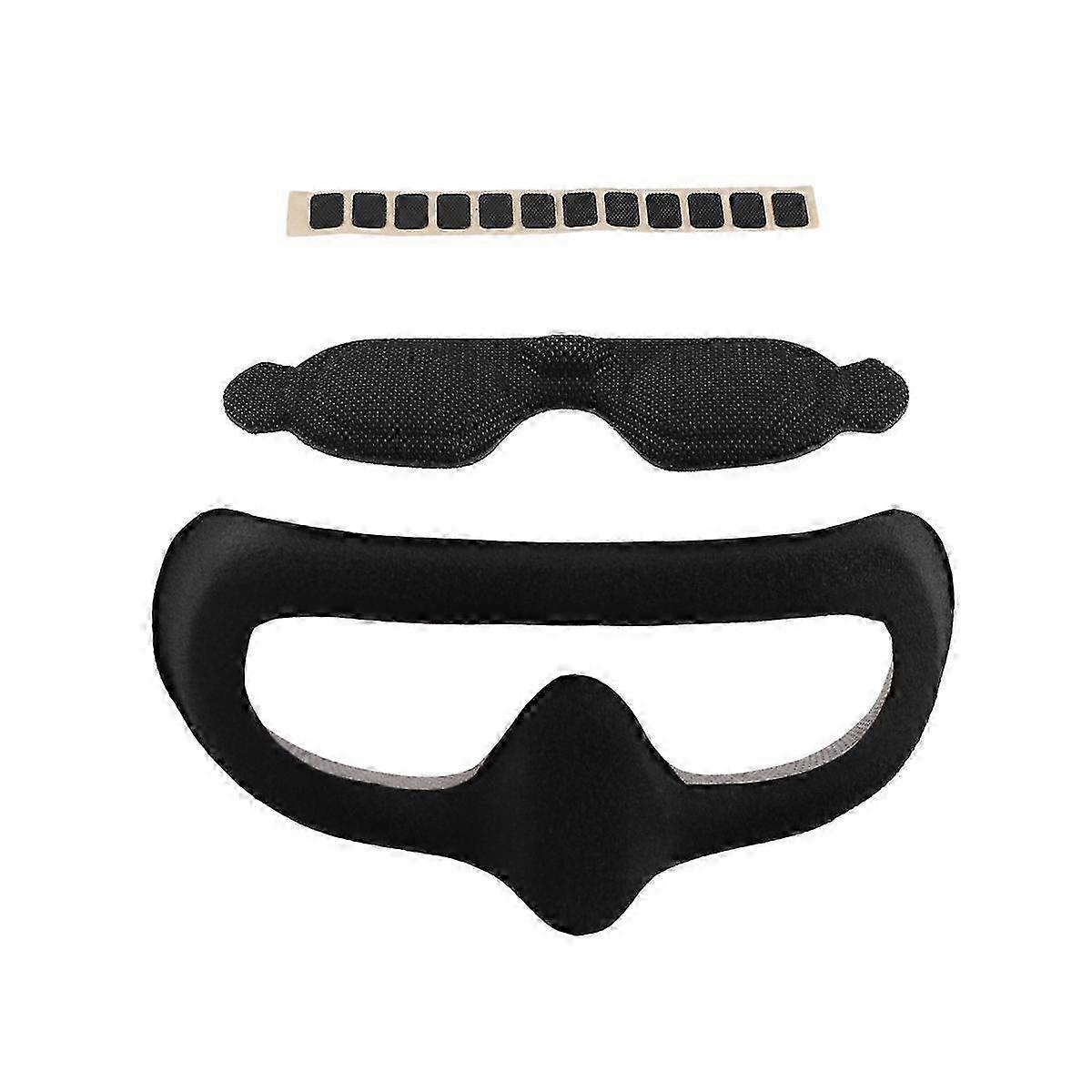 For AVATA 2 Goggles - Comfortable & Lightweight Drone Accessories with 3 Sponge Eye Mask in Black & Gray
