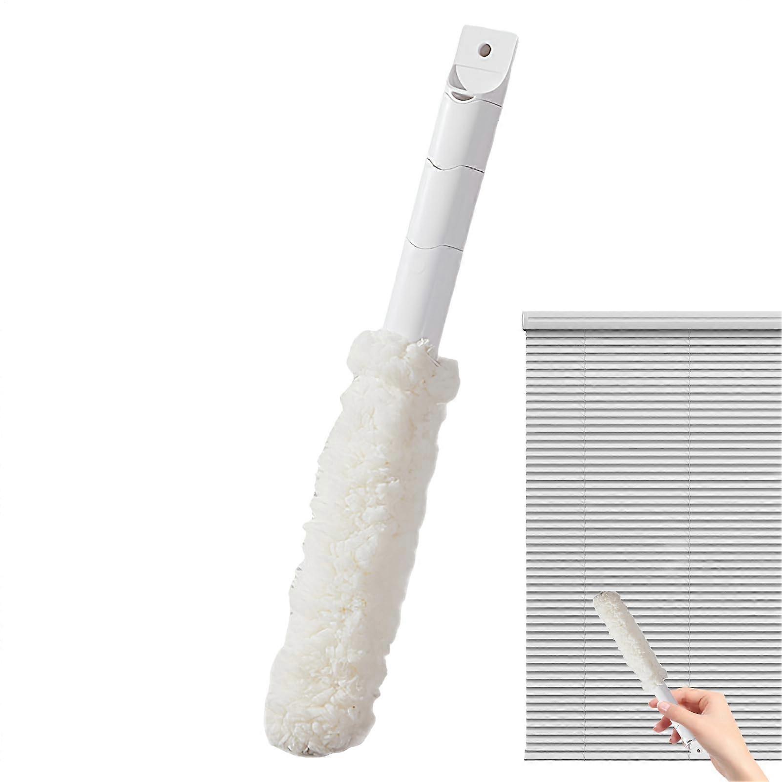 Window Blind Cleaner Duster with Removable Microfiber Cloth Cover, Air Vent & AC Cleaning Tool