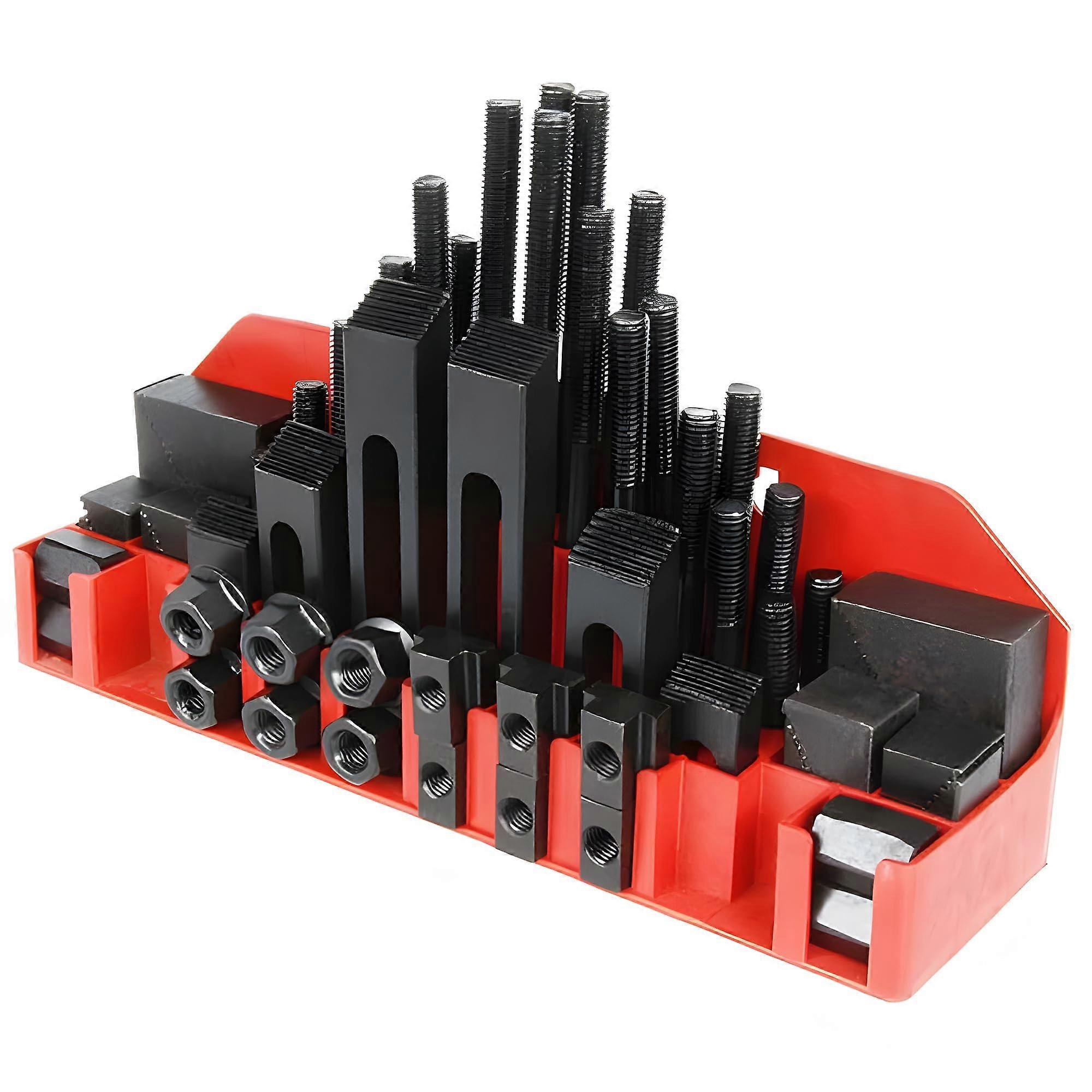 58 Pc ProSeries 7/16' TSlot Clamp Kit Bridgeport Mill Set Up Set 3/816