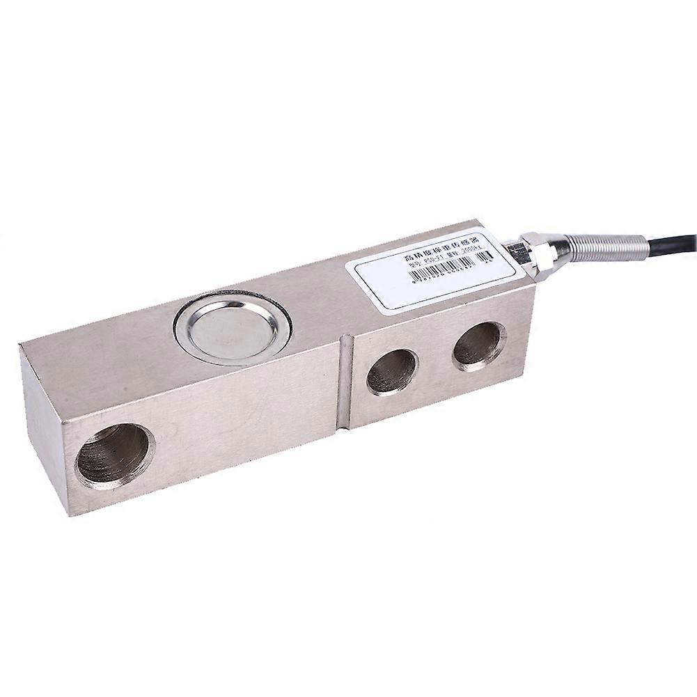 Shear Beam Load Cell Sensor Weighing Sensor with Shielded Cable 2000KG 