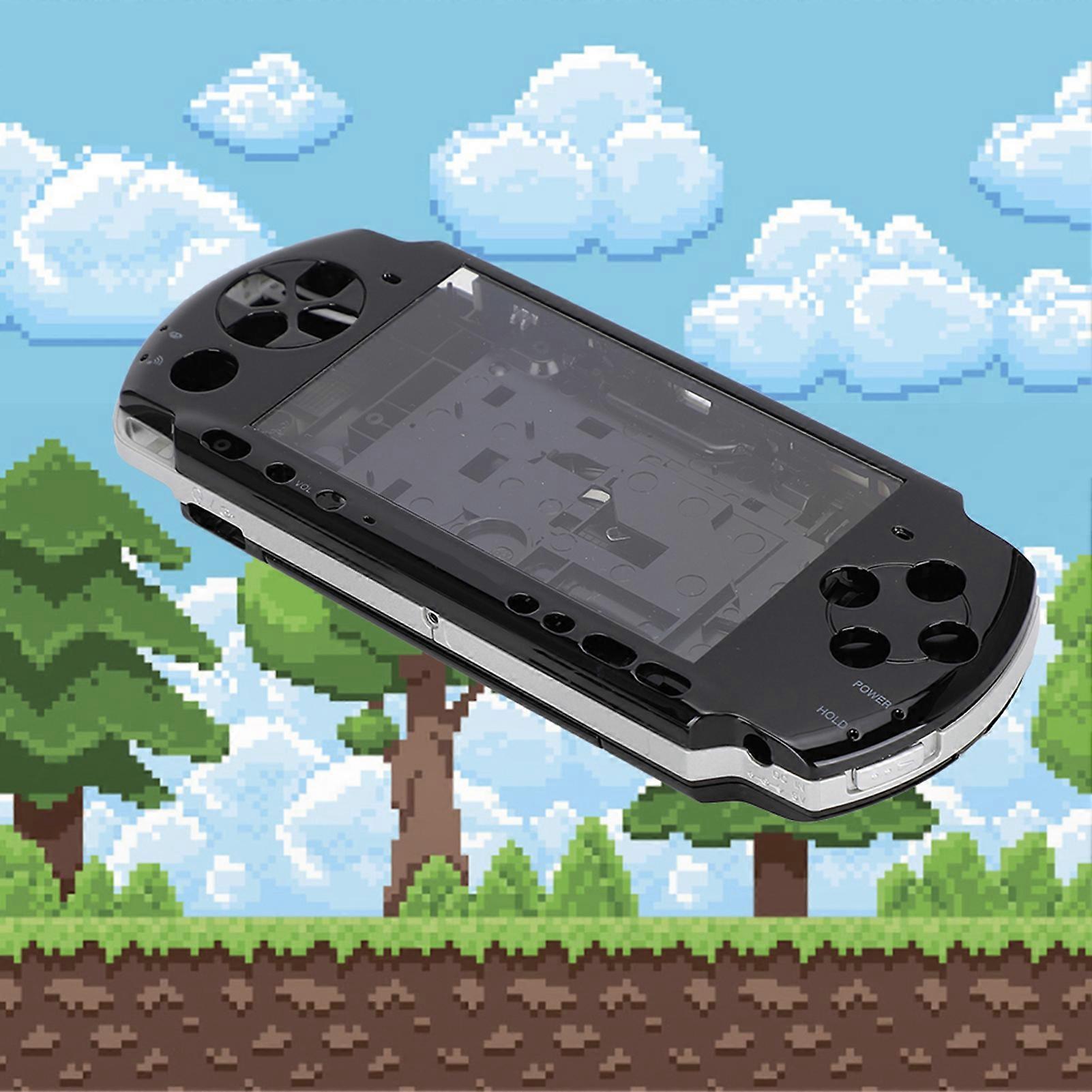 PSP3000 Full Housing Shell Case with Screwdriver Compact Black