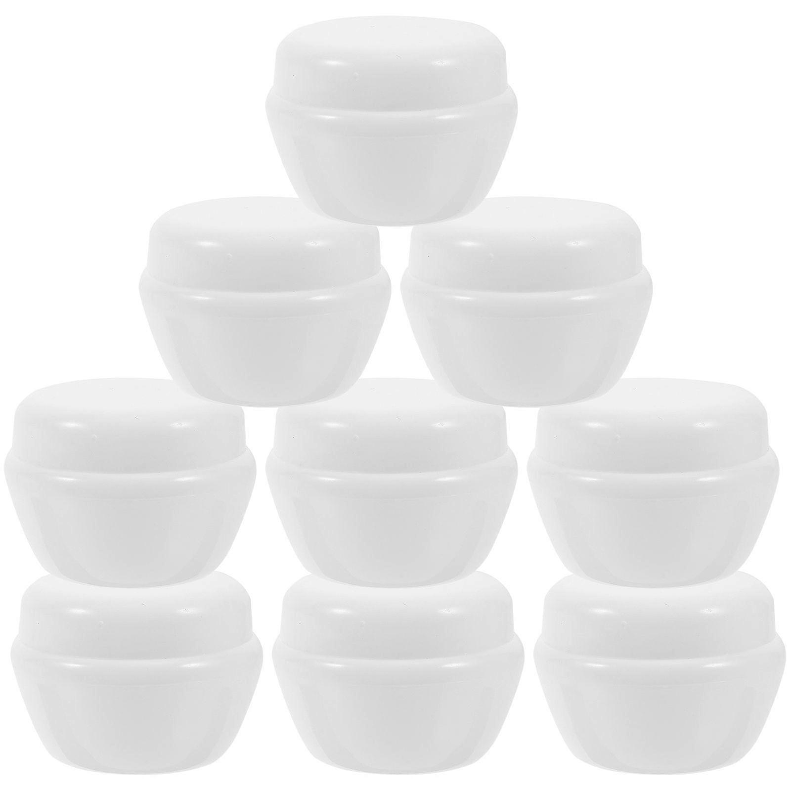 40pcs 5g Mushroom Shape Cream Jar Travel Lotion Containers Packaging Bottles