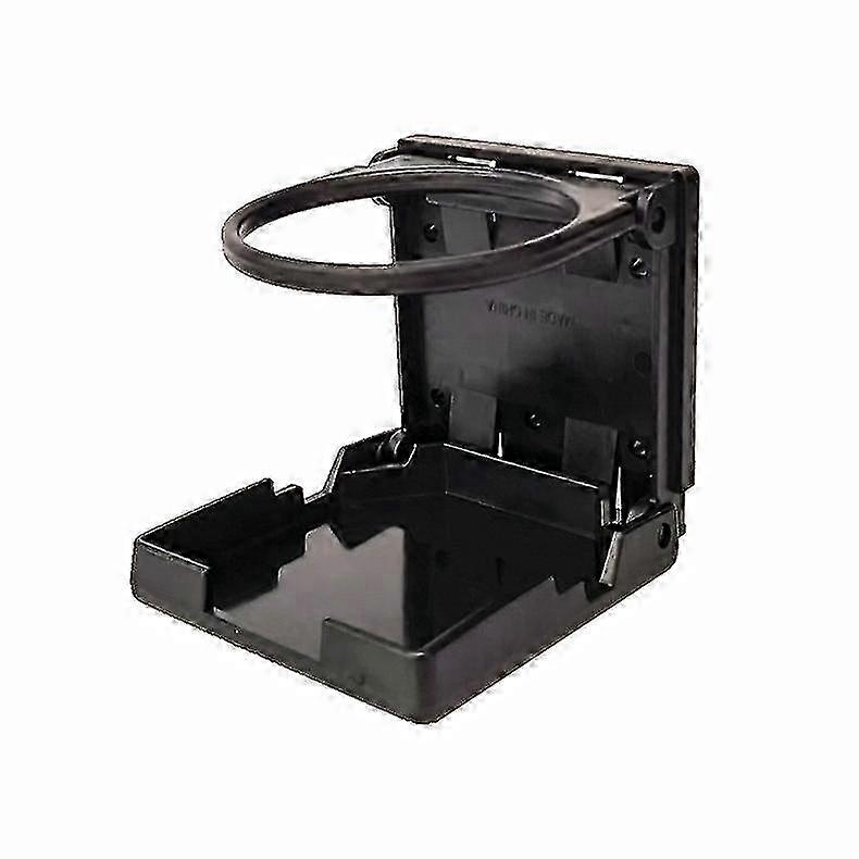 Black Folding Drink Cup Can Bottle Holder Stand Mount For Car Auto ...