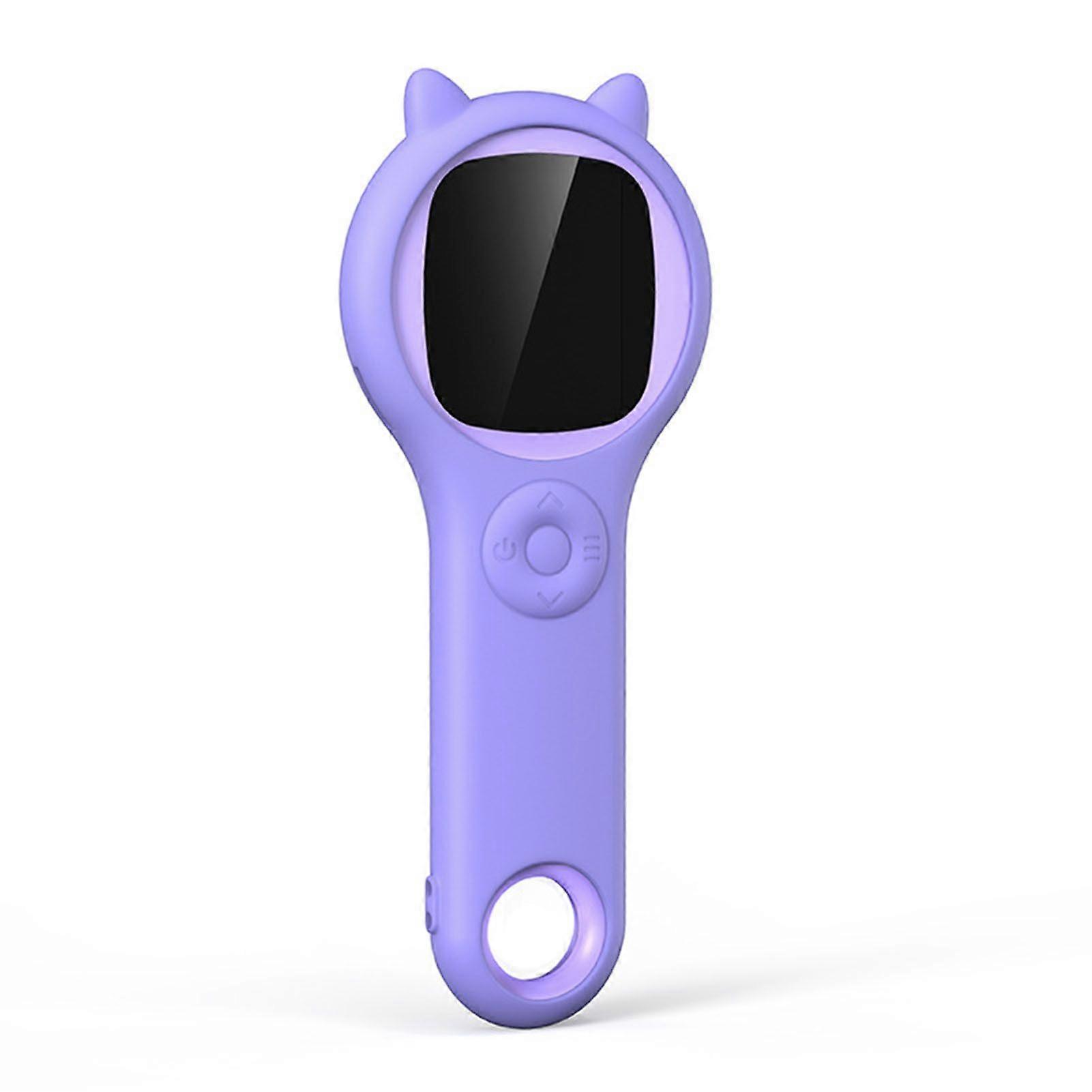 Students Handheld Microscope 2 Inch Screen 500x Portable USB Scientific Toy Microscope Purple