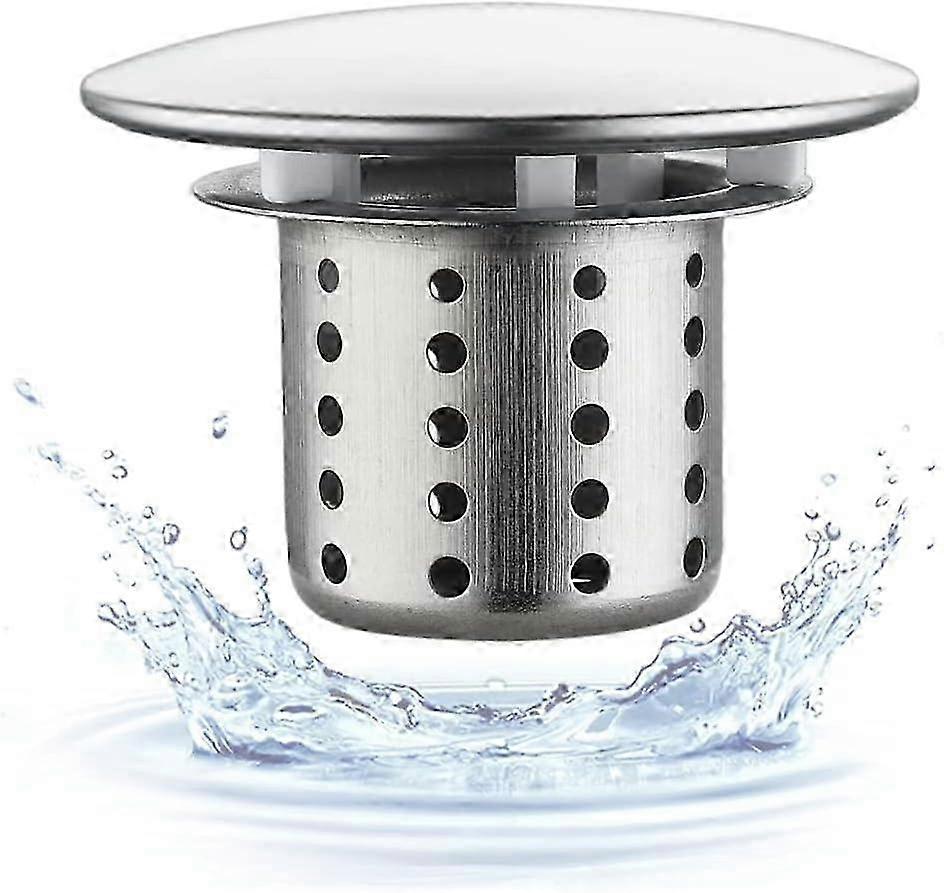 ドレンヘアキャッチャー浴槽排水管プロテクターバスルームシンクストレーナーバスタブ排水フィルターステンレス鋼排水ヘアトラップ-Qin--