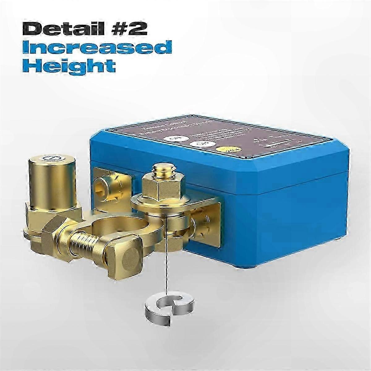 Remote Battery Disconnect Switch 12V 240A for Marine RV ATV Truck Boat Car Applications