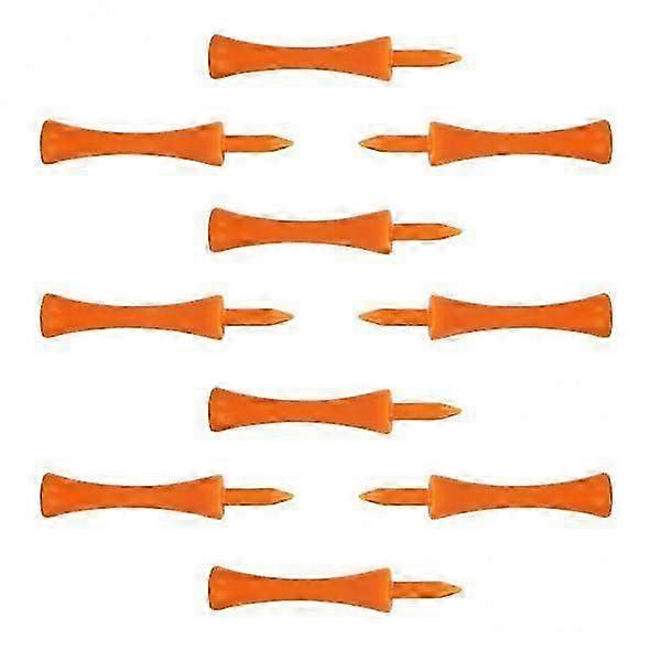 4x 10 Pieces/Pack Durable Plastic Mini Golf Professional Tees Accessories