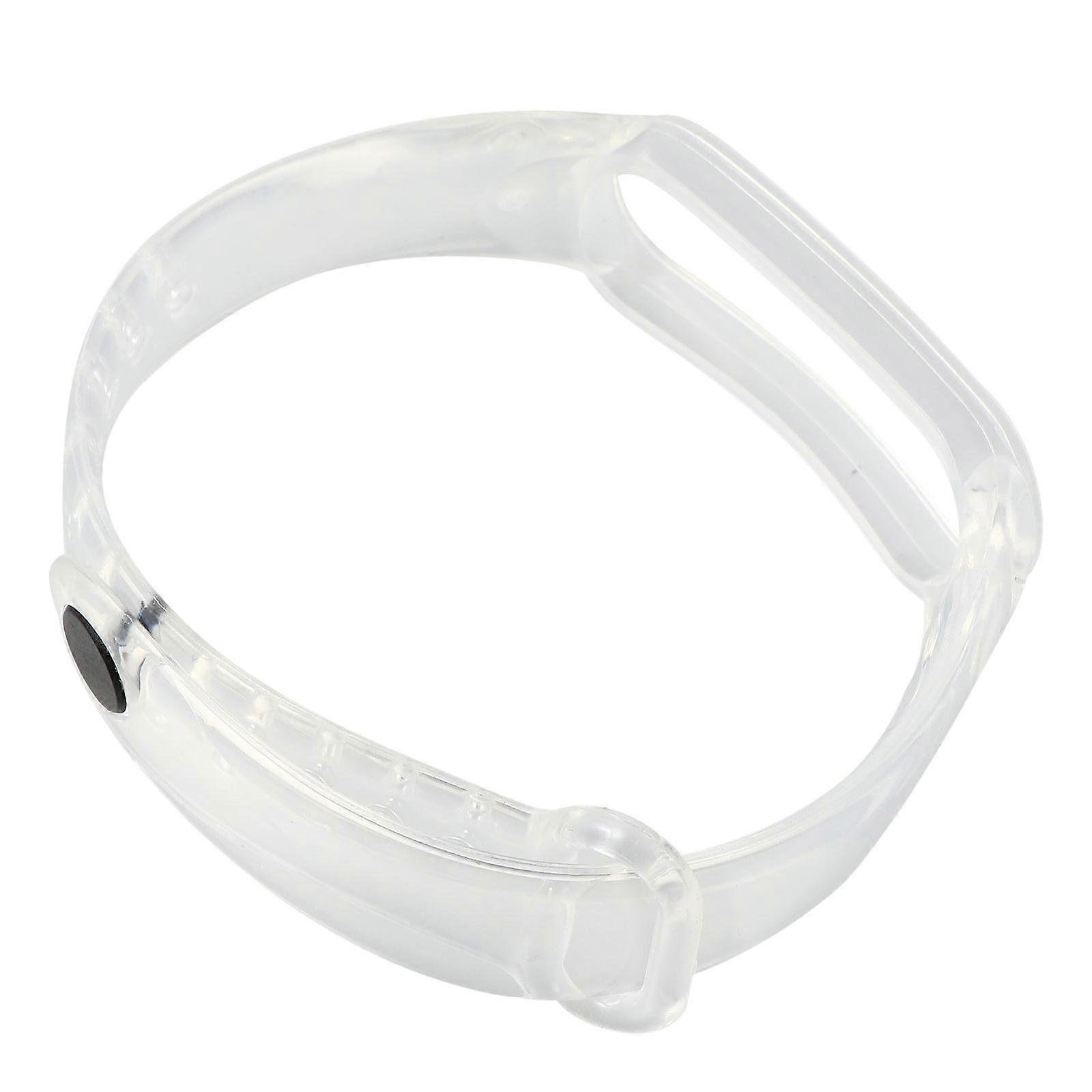 Transparent Adjustable TPU Strap for 5 Compatible Simple Wristband Replacement
