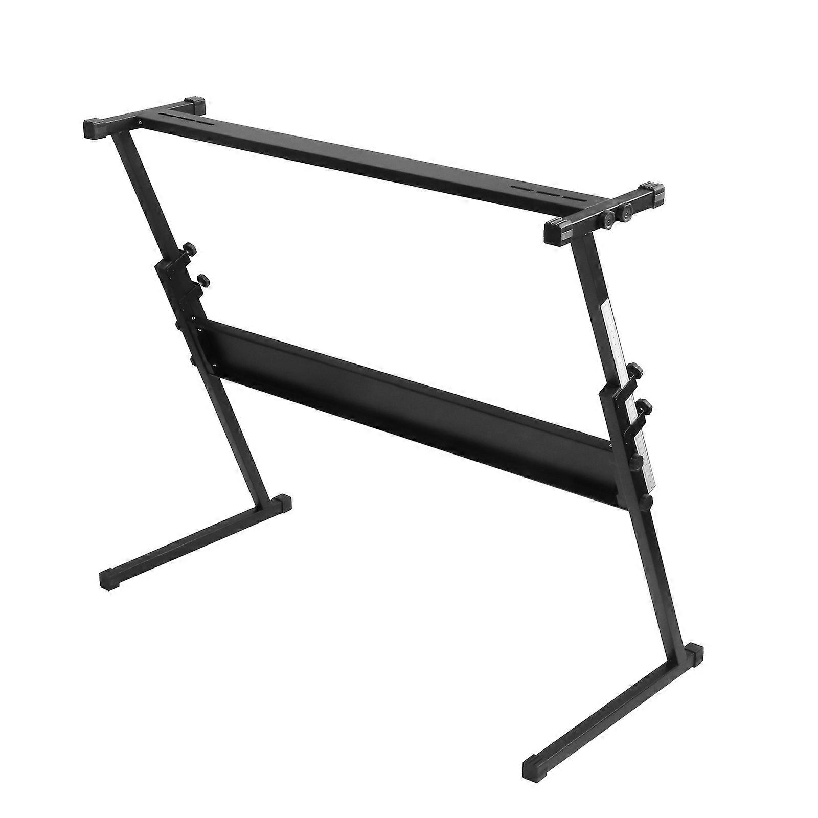 Keyboard Stand Rack Universal Electronic Keyboard Support for Children Beginner Black Z Type Foldable 1Set