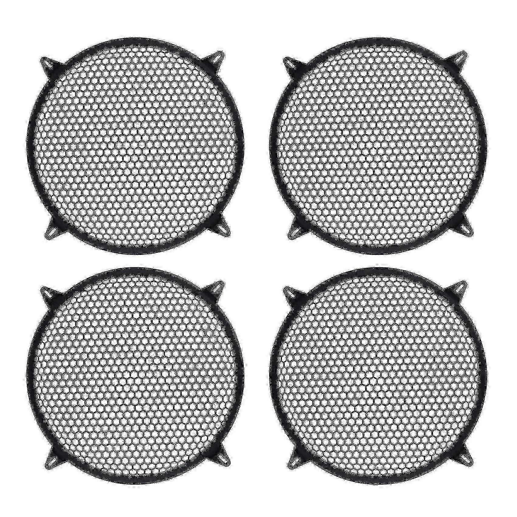 10 Inch 4x Subwoofer Grid Car Speaker Amplifier Grill Cover Mesh - Universal Fit Edition 0905