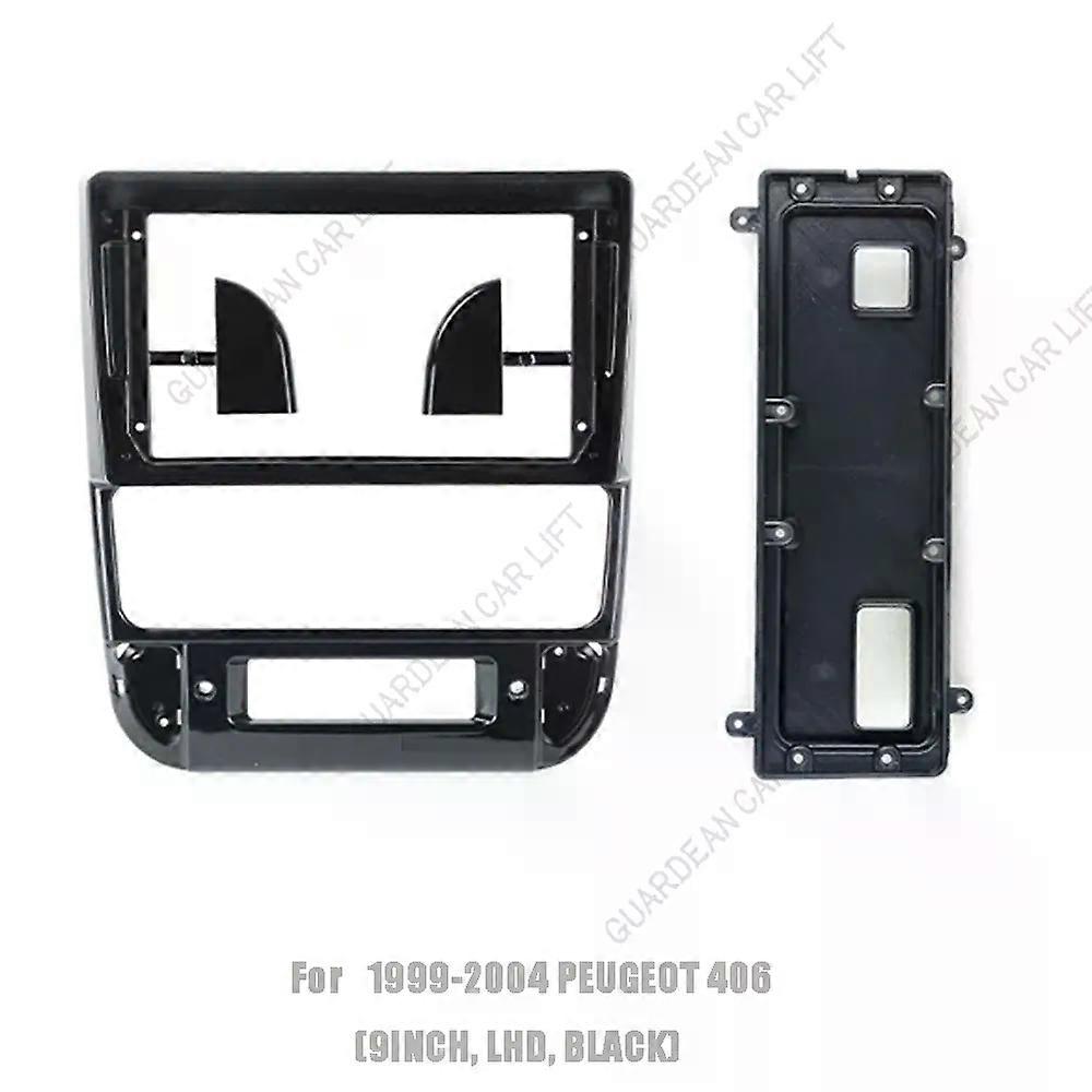 For 1999-2004 PEUGEOT 406(9Inch) Car Radio Fascias Android GPS MP5 Stereo Player 2 Din Head Unit Panel Dash Frame Installation T