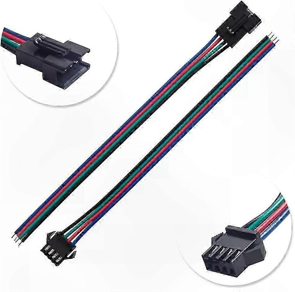 4-Pin Male Socket with 150mm Cable for LED Strip Connection