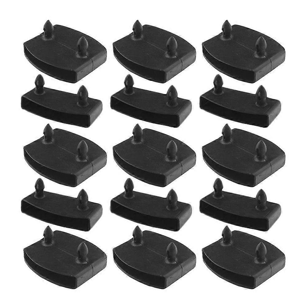 1 Set Plastic Single End Caps Bed Slat Holders Replacement Part for Holding Bed Accessory
