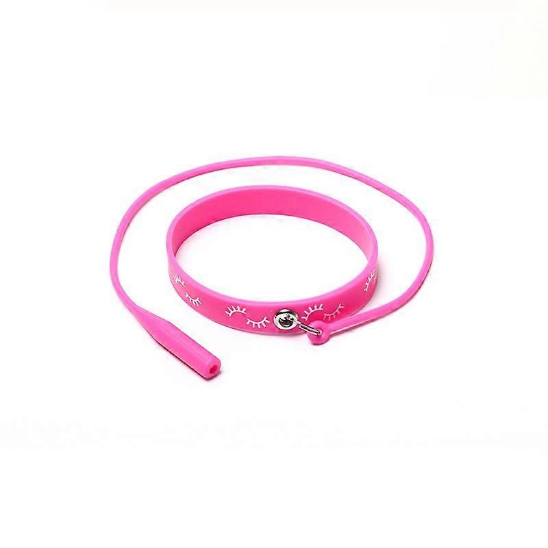 Eyelash Tweezer Holder - Eyelash Extensions Tweezers Protector - Silicone Wrist Strap Anti-Slip for False Lashes Application