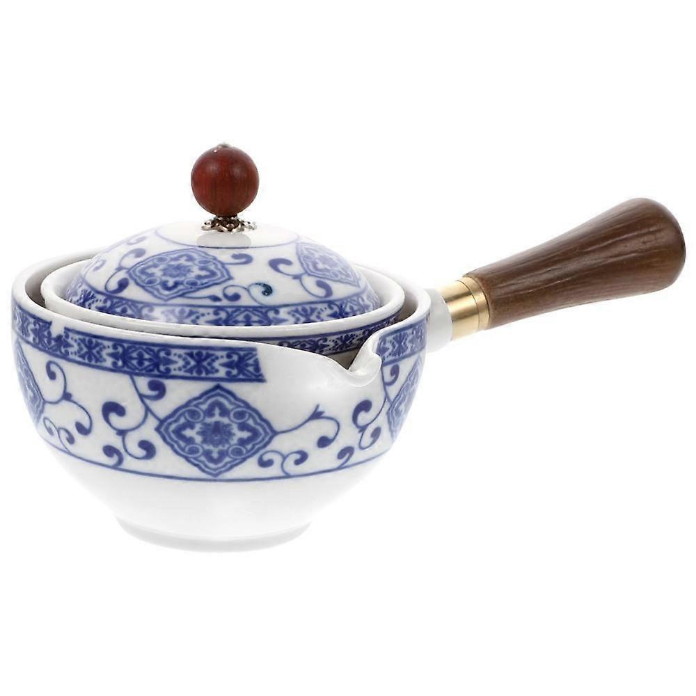 1pc Ceramic Teapot Handheld Teapot Exquisite Tea Set Side Handle Tea Handle Pot|Teapots