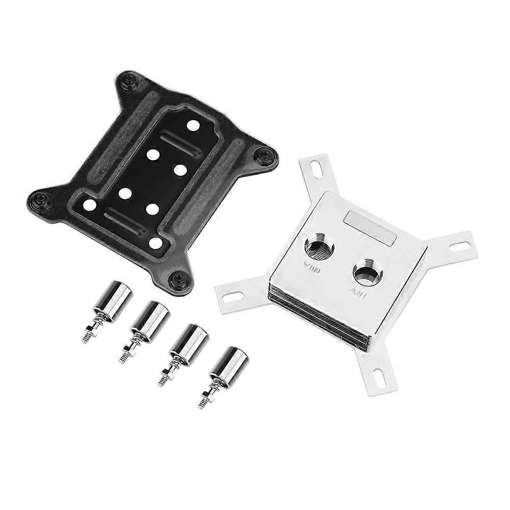 Computer CPU Water Cooling Block Jet Type Metal Waterblock for INTEL