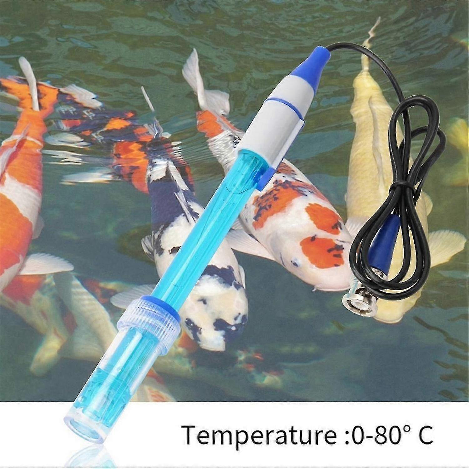 PH Electrode Probe Rechargeable Type BNC Connector for Aquarium PH Controller Meter Sensor