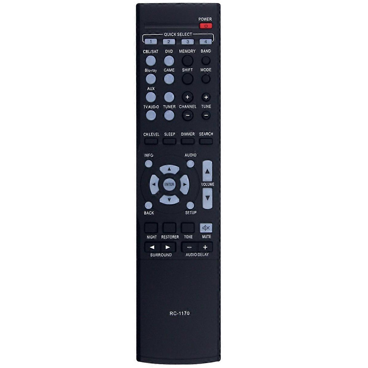 Replace RC-1170 Remote Control for AV Receiver AVR-E200 AVR-X500 AVR-1612 AVR-1622