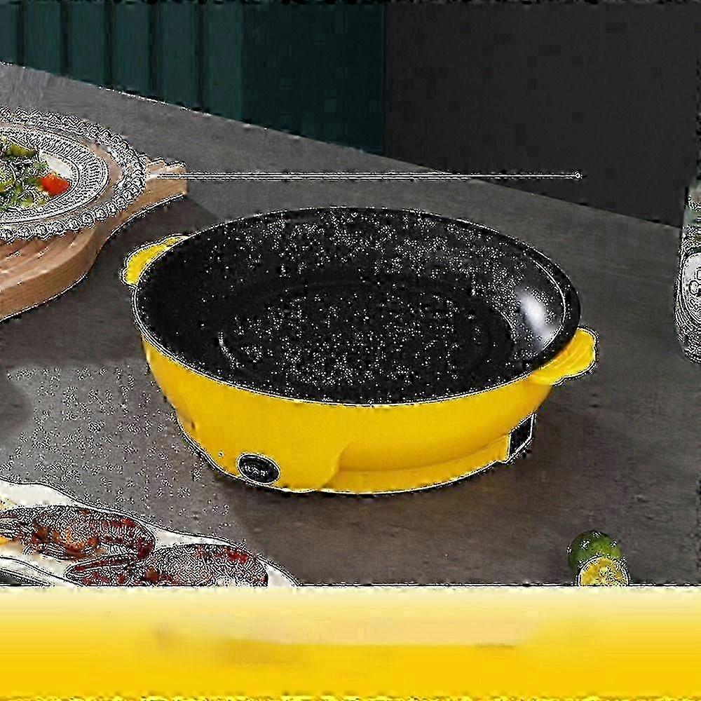 Non-stick frying pan for large firepower cooking with 7 colors