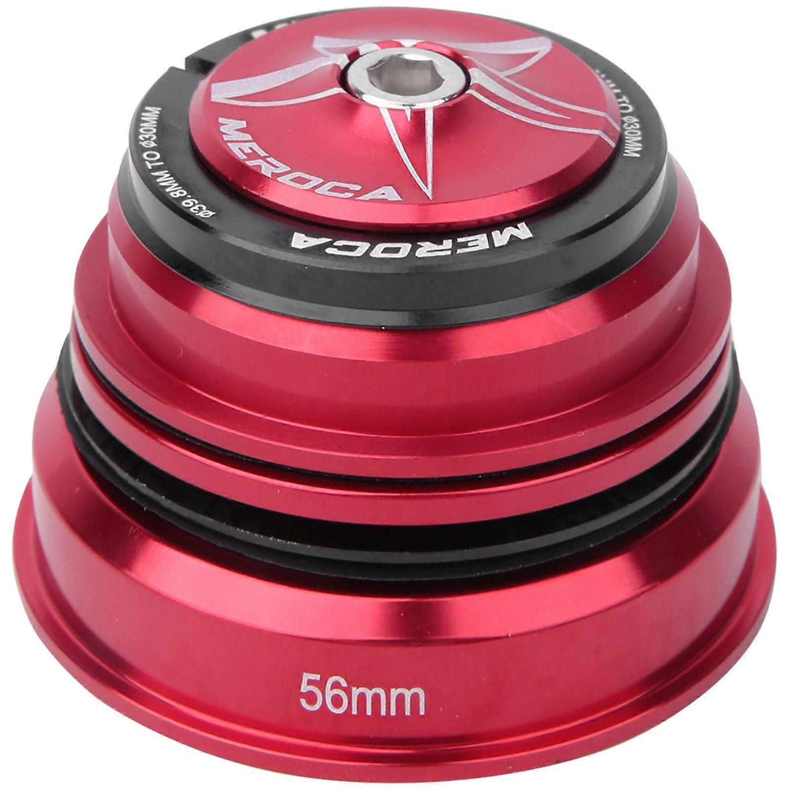 44mm-56MM Aluminium Alloy Bike Front Fork Stem Headset Replacement Bicycle Accessory(red)