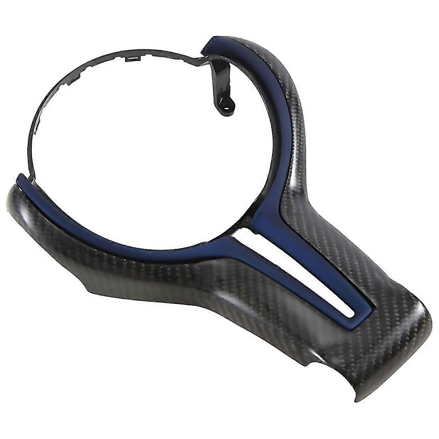For Carbon Fiber Steering Wheel Cover For F30 F10 F18 F20 F25 Blue