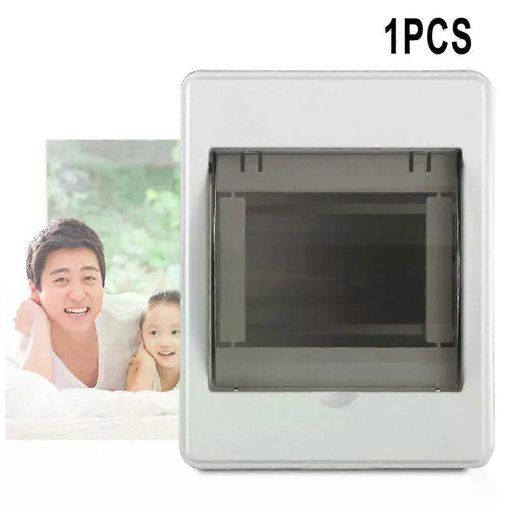 2-4Ways Junction Box Outdoor Waterproof Electrical Distribution Box Circuit Breaker MCB ABS Junction Box
