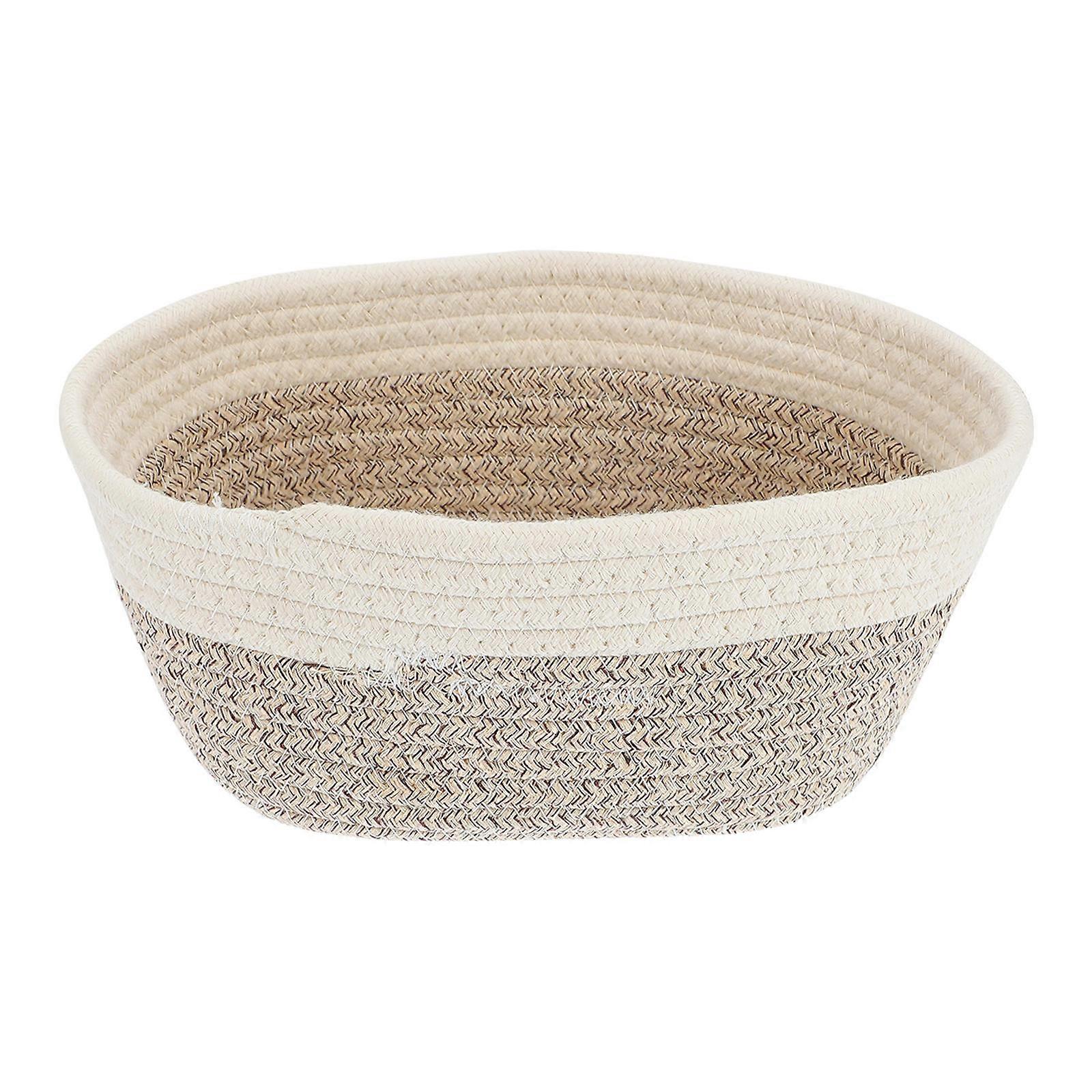 Storage Basket for Storage Use Creative Woven Organizer with Handles
