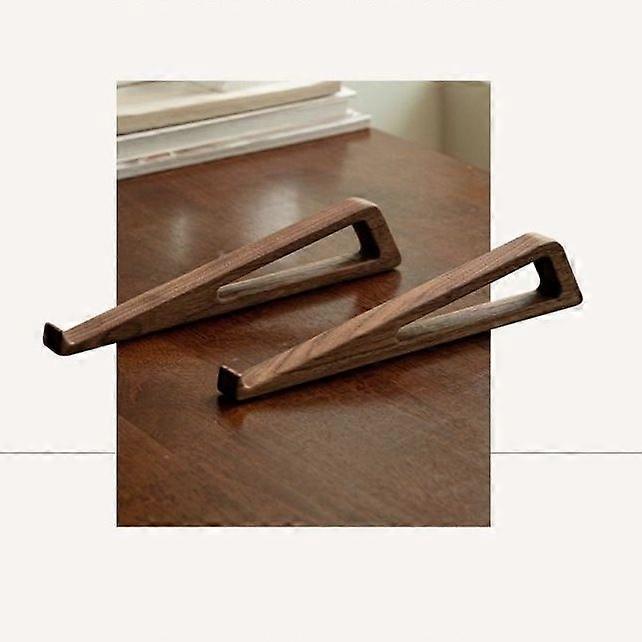 A Pair Laptop Stand Multipurpose Bamboo Reading Bookshelf Tablet Stand Desk Accessories Office School Supplies