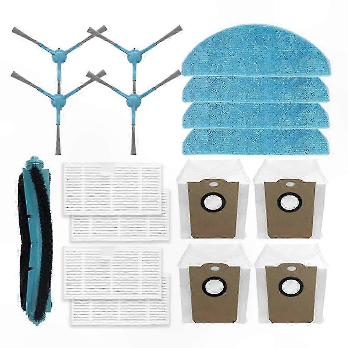 Liectroux G7 AENO RC4S EVOLUTION AIRO Vacuum with Side Brush, HEPA Filter, Mop & Dust Removal